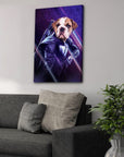 'Hawkeye Doggo' Personalized Pet Canvas