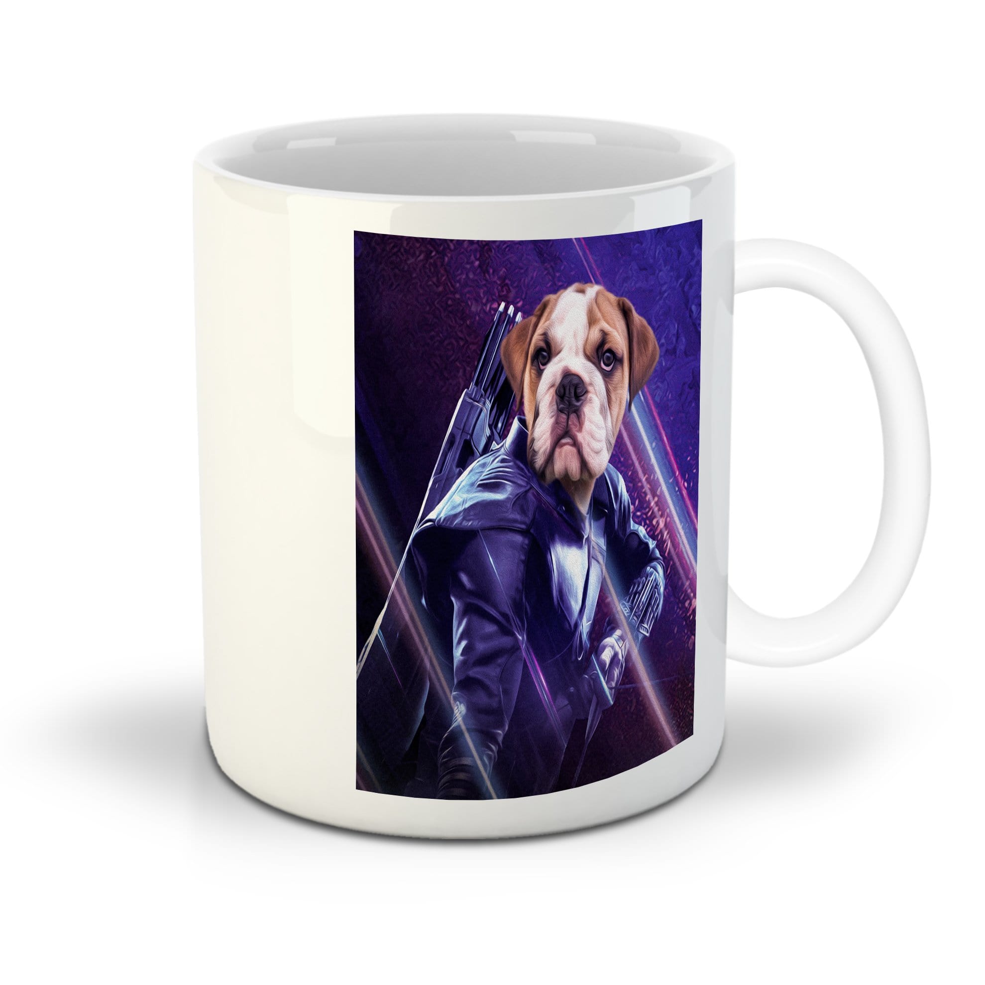 'Hawkeye Doggo' Personalized Pet Mug