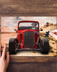 'The Hot Rod' Personalized Pet Puzzle