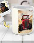 'The Hot Rod' Personalized 2 Pet Mug
