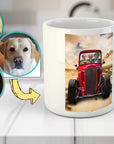 'The Hot Rod' Personalized 3 Pet Mug