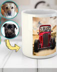 'The Hot Rod' Personalized 4 Pet Mug