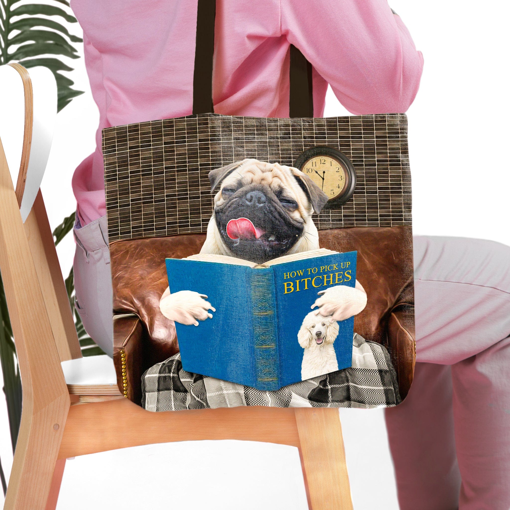 &#39;How to Pick Up Female Dogs&#39; Personalized Tote Bag
