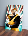 'Hulk Dogan' Personalized Pet Canvas