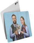 'Step Doggo/Humans' Personalized 3 Pet Playing Cards