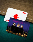 'Humps in the City' Personalized 3 Pet Playing Cards