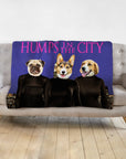 'Humps in the City' Personalized 3 Pet Blanket