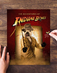 'The Indiana Bones' Personalized Pet Puzzle
