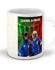 'Italy Doggos' Personalized 2 Pet Mug