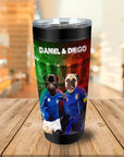 'Italy Doggos' Personalized 2 Pet Tumbler