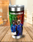 'Italy Doggos' Personalized 2 Pet Tumbler