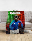 'Italy Doggos Soccer' Personalized Pet Blanket