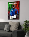 'Italy Doggos Soccer' Personalized Pet Canvas