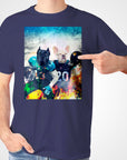 'Jacksonville Doggos' Personalized 2 Pet T-Shirt