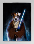 Manta personalizada para mascotas 'Doggo-Jedi' 