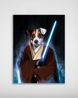 'Doggo-Jedi' Personalized Dog Poster