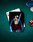 'Doggo-Jedi' Personalized Pet Playing Cards