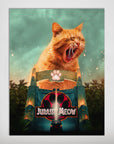 Póster Mascota personalizada 'Jurassic Meow'