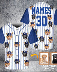 Camiseta de béisbol personalizada de Kansas City Doggo Royals