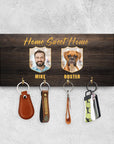 Personalized Family Wood Key Holder