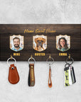 Personalized Family Wood Key Holder