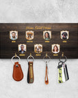 Personalized Family Wood Key Holder