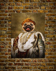 'The King Blep' Personalized Pet Poster