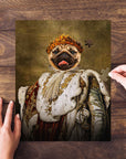 'The King Blep' Personalized Pet Puzzle