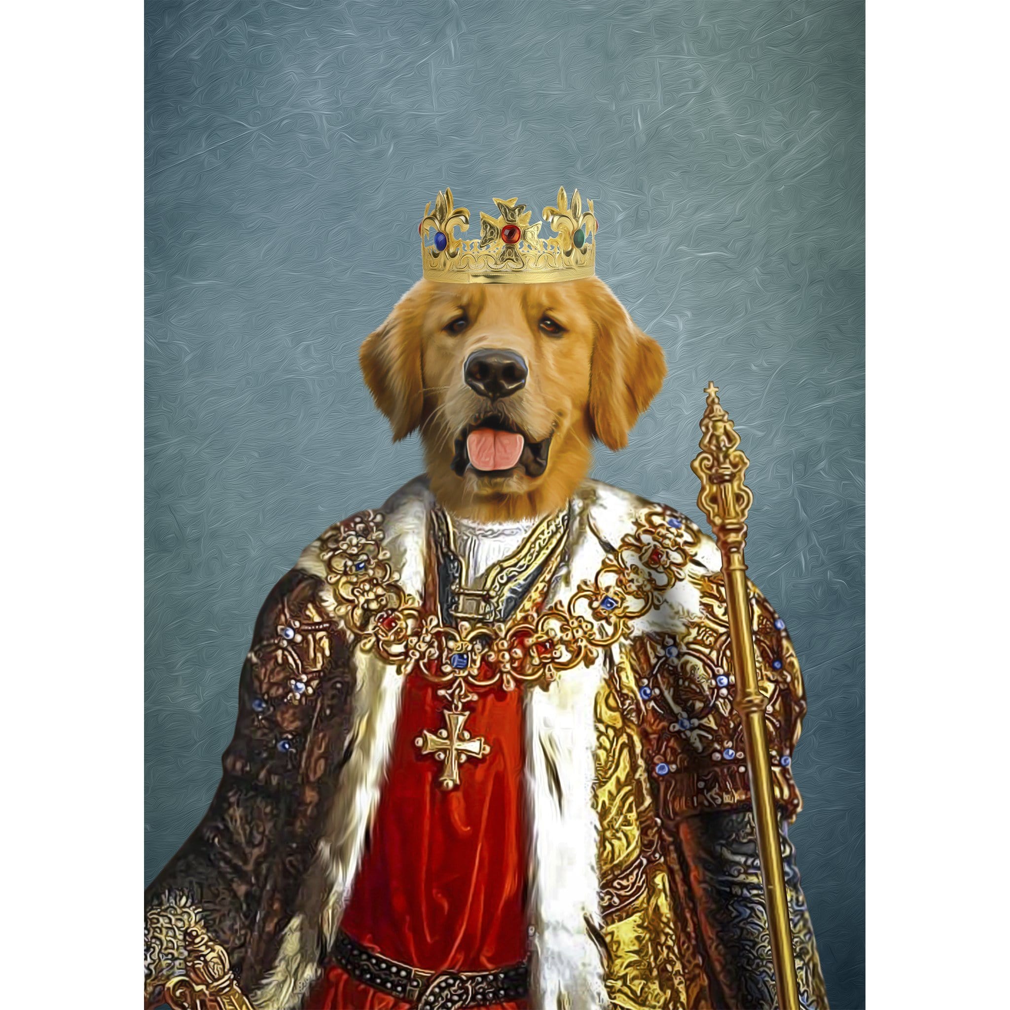 'The King' Digital Portrait