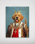 Póster Perro personalizado 'El Rey'