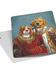 'Rey y Reina' Naipes personalizados para 2 mascotas
