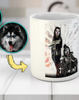 'Kiss Doggos' Personalized 2 Pet Mug