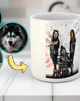 'Kiss Doggos' Personalized 3 Pet Mug