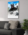 'Kong-Dogg' Personalized Pet Canvas
