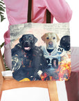 'Las Vegas Doggos' Personalized 2 Pet Tote Bag