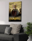 'Lord Of The Meows' Personalized Pet Canvas