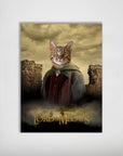 'Lord Of The Meows' Personalized Pet Poster
