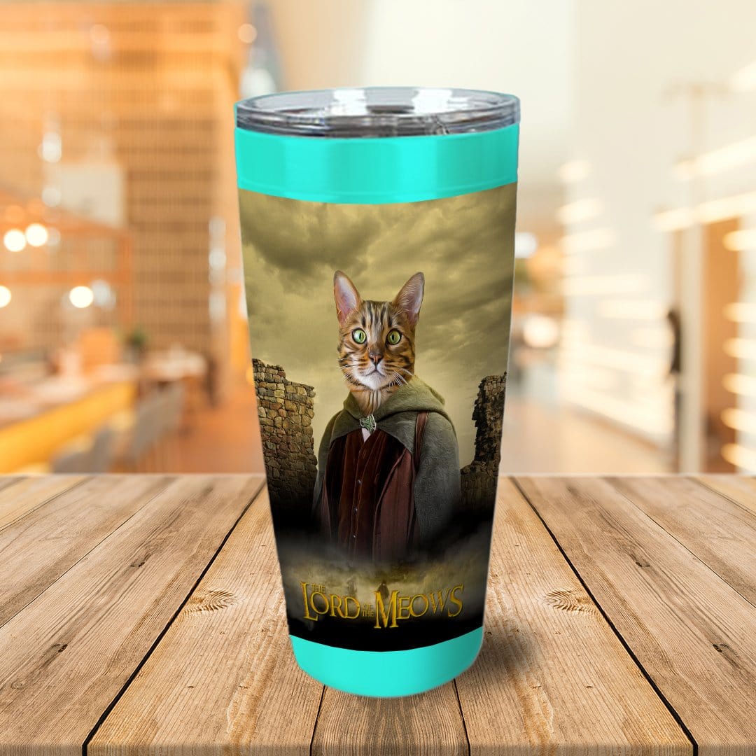 &#39;Lord Of The Meows&#39; Personalized Tumbler