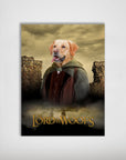 'Lord Of The Woofs' Personalized Dog Poster
