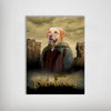 Load image into Gallery viewer, &#39;Lord Of The Woofs&#39; Personalized Dog Poster