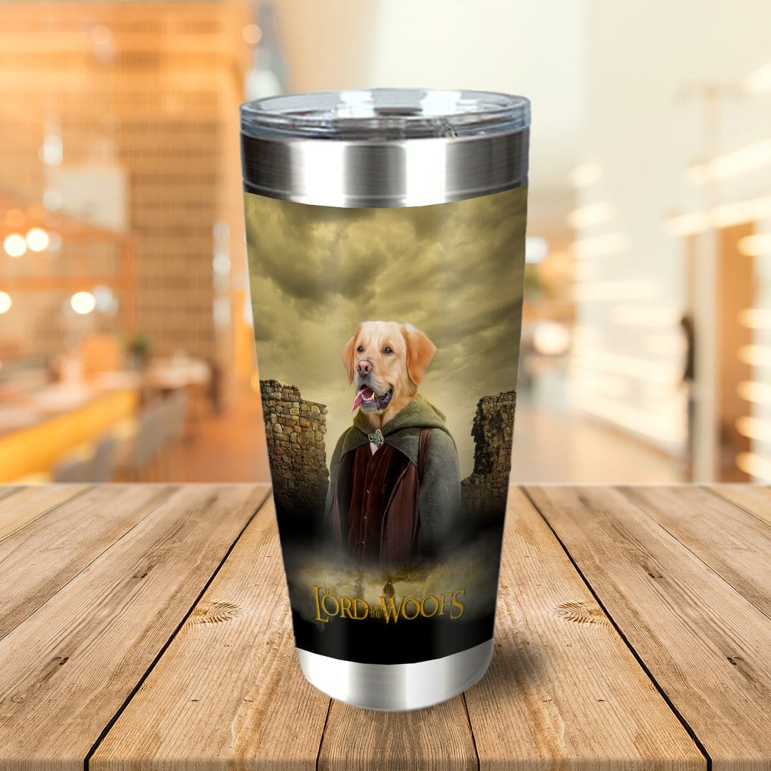 &#39;Lord Of The Woofs&#39; Personalized Tumbler