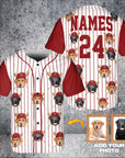 Los Angeles Angel Dogs Custom Baseball Jersey