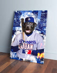 'Los Angeles Doggers' Personalized Pet Canvas