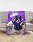 'Louisiana State Doggos' Personalized Pet Blanket