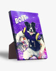 Lienzo personalizado para mascotas 'Louisiana State Doggos'