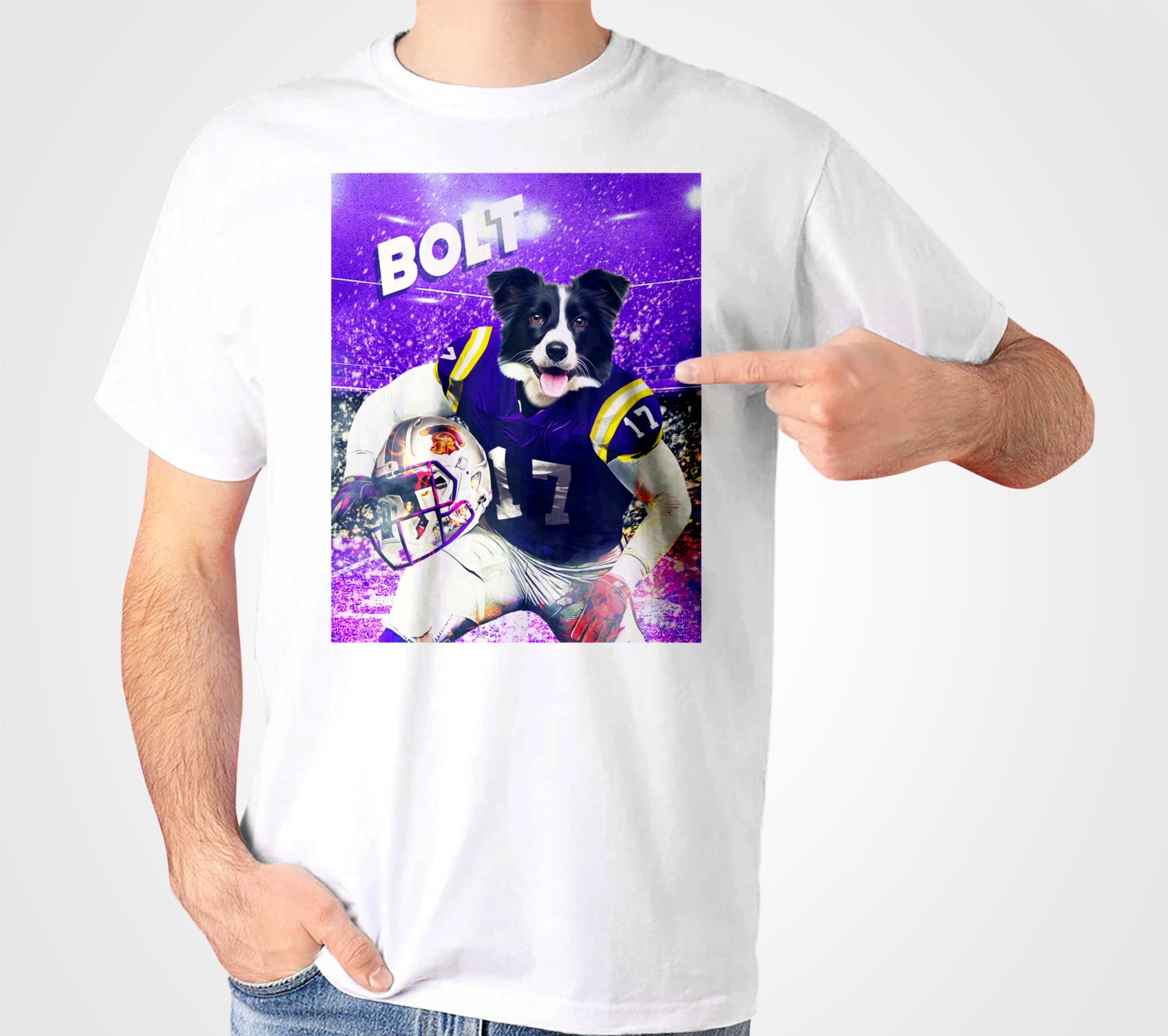 Camiseta personalizada para mascotas &#39;Louisiana State Doggos&#39;