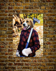'The Lumberjack' Personalized Pet Poster