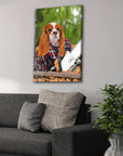 'Lumberwoman' Personalized Pet Canvas