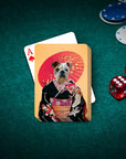 'Memoirs of a Doggeisha' Personalized Pet Playing Cards