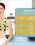 Custom Sports Bra (Floral White: 1-4 Pets)